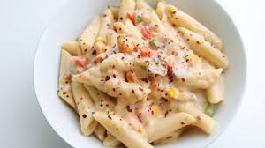 Indian Style White Sauce Pasta Recipe Without Cheese Penne Pasta In White Sauce Creamy Alfredo Youtube