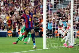 Barcelona - Rayo Vallecano en directo | El Barça doblega al Rayo y sigue con su pleno de victorias — EL PAÍS
