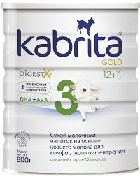 Molochnaya Smes Kabrita Gold 3 Na Osnove Kozego Moloka Dlya Komfortnogo Pishevareniya 12m 800 G Kupit V Minske S Dostavkoj Cena