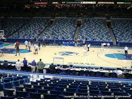 smoothie king center view from club level 112 vivid seats