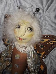 JOE SPENCER -GATHERED TRADITIONS BUTTERFLY fairy spring doll