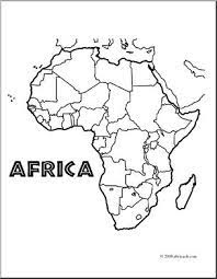 Ghana, cool facts #108 ivory coas. Jungle Maps Map Of Africa Coloring Page