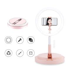 2020 Mobile Phone Live Fill Light Led Ring Integrated Bracket Makeup Lamp Floor Standing Foldable Single Camera Selfie Dhl Free From Yting4 23 12 Dhgate Com