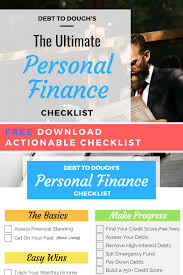 Ultimate Personal Finance Checklist Printable With Images Personal Finance Finance Personal Finance Lessons