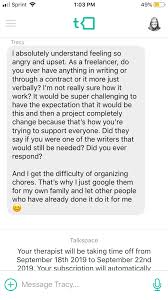 You can look at each therapist's bio and work schedule, and select your ideal match. Talkspace Review I Tried Online Therapy For 30 Days