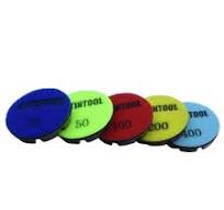 3" diamond copper bond polishing pad for concrete walkbehind ...