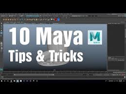 10 Tips And Tricks For Maya Youtube Maya Modeling 3d Modeling Tutorial Maya
