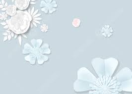 Romantic Paper Cut Floral Background, Paper Cut Style, Flowers, Novel  Background Image And Wallpaper for Free Download
