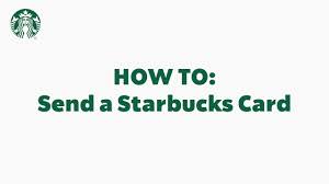 Giving the gift of sweet sweet liquid energy has never been easier! Starbucks App Basics How To Send A Starbucks Card Starbuckscare Youtube