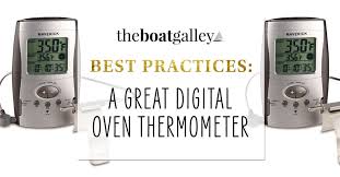 Digital thermometer / термометр электронный. External Digital Oven Thermometer The Boat Galley