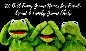 100 Funny Group Names For Friends Family Chats 2020 Copy Paste