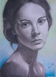 Beginner animal art drawing with color pencils and charcoal