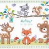 Free fox cross stitch pattern. 1