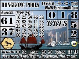 Prediksi Togel Hongkong Pools Purnama4d 30 Maret 2020 Anjing Tanggal