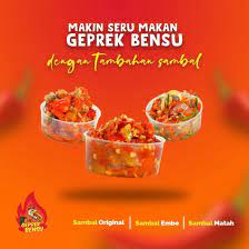Geprek bensu sambal teri khas sumatera. Geprek Bensu Siapa Yang Ga Akan Tergoda Saat Liat Varian Facebook
