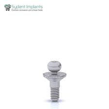 set of titanium ball attachment 3 parts standard platform for dental implant internal hex