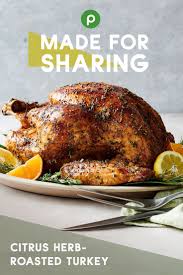 Below is a chart of courses and serving size recommendations Citrus Herb Roasted Turkey Recipe Citrus Herb Roasted Turkey Herb Roasted Turkey Turkey Recipes Thanksgiving
