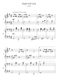 It's a bit odd, but for some reason nat really enjoys spending her free time on a laptop (ideally with a coffee and a cat) rather than 'going out' or 'having fun'! Jingle Bells Rock 4 Hands Sheet Music For Piano Solo Musescore Com