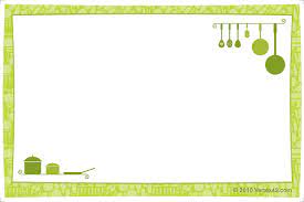 Jun 22, 2020 · open a word processing document and type the text you want on your index card. Free Printable Recipe Card Template For Word