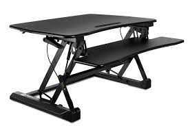 Create a home office with a desk that will suit your work style. Standing Desk Sit Stand Desk Converter Height Adjustable Large Surfac Mount It
