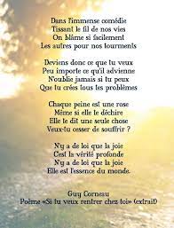 Rip Guy Corneau Guy Corneau Ne Le 13 Janvier 1951 A Chicoutimi Et Mort Le 5 Janvier 2017 A Montreal A L Age De 65 A Poemes Celebres Poemes Francais Poeme