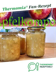 Herbstlicher Apfelkompott Rezept Apfelkompott Thermomix Apfelkompott Kompott