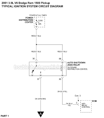 Feel free to contact me at fixya.com! Ignition System Wiring Diagram 2001 3 9l V6 Dodge Ram 1500 Pickup