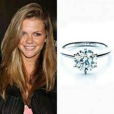 Brooklyn Decker From Andy Roddick Celebrity Engagement Rings Celebrity Wedding Rings Engagement Rings