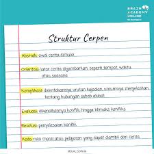Arti abstrak orientasi komplikasi evaluasi resolusi koda. Mengenal Contoh Cerpen Ciri Ciri Dan Strukturnya