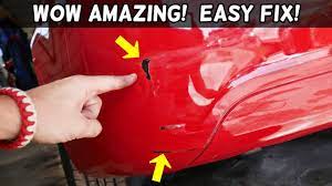 Painting a car bumper at home can save the sticker shop of body shop charges, and the quality of the job can be controlled by the amount of effort. How To Fix Paint Scratch On Car Bumper Like A Pro Easy Youtube