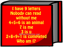 Maybe you would like to learn more about one of these? Whatsapp Fun Word Riddles Nobody Can Read Without Me Bhavinionline Com