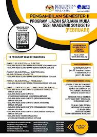 Prospek kerjaya cemerlang bagi ijazah sarjana muda teknologi maklumat dan komunikasi. Study At Utem Pengambilan Semester Ii Program Ijazah Facebook