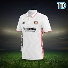 Jersey bola bayer leverkusen home 2. Bayer Leverkusen Adidas Third Kit