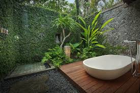 Balinese style bathrooms | natural building blog. The Damai Villas Like Staying In The Home Of A Friend Luxurious Resort Bali Lush Tropical Balinese Gardens