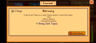 Where To Find Topaz In Stardew Valley
