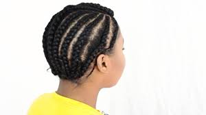 Since you're going to braid your hair up, apply extra moisturizer or oil to keep your hair healthy under your wig. Braid Pattern For U Part Wig Install Tutorial Part 2 Of 6 Howtoblackhair Com