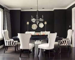 25 Best Contemporary Dining Room Design Ideas Black And White Dining Room Black Dining Room Dining Room Walls