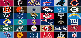 Still, afc and nfc teams rarely see each other outside of the preseason, pro bowl and super bowl. Nfl Team Logos Nfl Teams Logos 32 Nfl Teams Nfl Teams