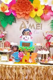 1st Birthday Theme Ideas For Boy Don T Miss These 19 Popular Girl 1st Birthday Themes In 2020 Birthday Parties Moana Birthday Party 1st Birthday Parties