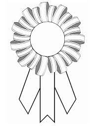 This is a individual coloring page from the hearts and flowers coloring book. Award Ribbon 1 Coloring Page Free Printable Coloring Pages For Kids