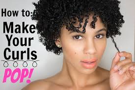 But blow drying should not be done frequently. Natural Hair How To Make Your Curls Pop For Short Hair Youtube