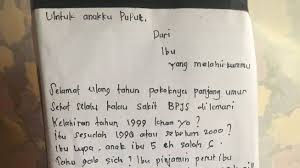 Kumpulan ucapan selamat ulang tahun (ultah) islami yang menggunakan kata 'barakallahu fii umrik'. Viral Ucapan Ultah Kocak Dari Ibu Untuk Anaknya Bikin Warganet Ngakak