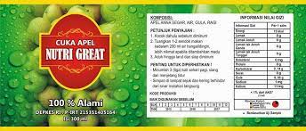 Dosis cuka mungkin bervariasi untuk setiap manfaatnya. Cuka Apel Alami Nutri Great Penjual Madu
