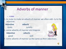 Slow ⇒ slowly).here is a list of irregular adverbs, i.e. Ppt Adverbs Powerpoint Presentation Free Download Id 6234551