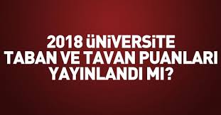 .yaparken , kolay olan sınavda daha yüksek netler yapmaktadır hal böyle olunca puanlar sınavın zorluğuna göre değişkenlik gösterdiği için üniversite. 2018 Universite Taban Ve Tavan Puanlari Yayimlandi Mi Osym Tercih Sureci Ne Zaman Basliyor 2018 Tercih Robotu Takvim