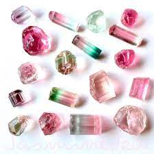 jasminedew bangkok on instagram mixed candies rough tourmaline トルマリン原石 アフガニスタン産 crystals and gemstones crystals stones and crystals