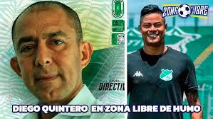 "Lo que si es cierto y notifico, es que Luis no va a renovar con Deportivo  Cali" Diego Quintero