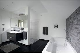German Brick House Decorating Ideas Bathroom In Classic Black And White Contrast And Hi Tech Style House Bathroom House Interior Interior