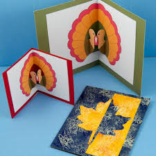 As detailed as this card is, i am sharing some tips and tricks to make this go a little faster and be a perfect card for batch making in case you have to send a few. Make A Thanksgiving Pop Up Card Fall And Thanksgiving Crafts Aunt Annie S Crafts