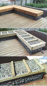 Gabion 1gabion Seat How To Backyard Landscaping Designs Backyard Backyard Landscaping